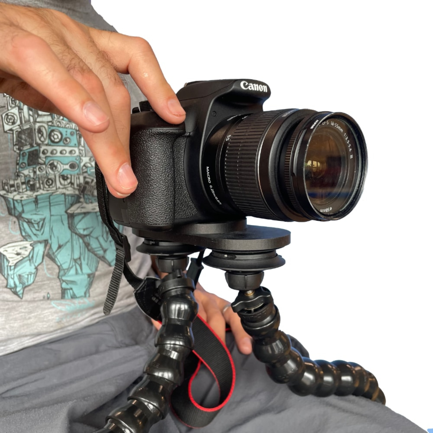 Flexi Phone Holder Camera Adaptor - Double Mount