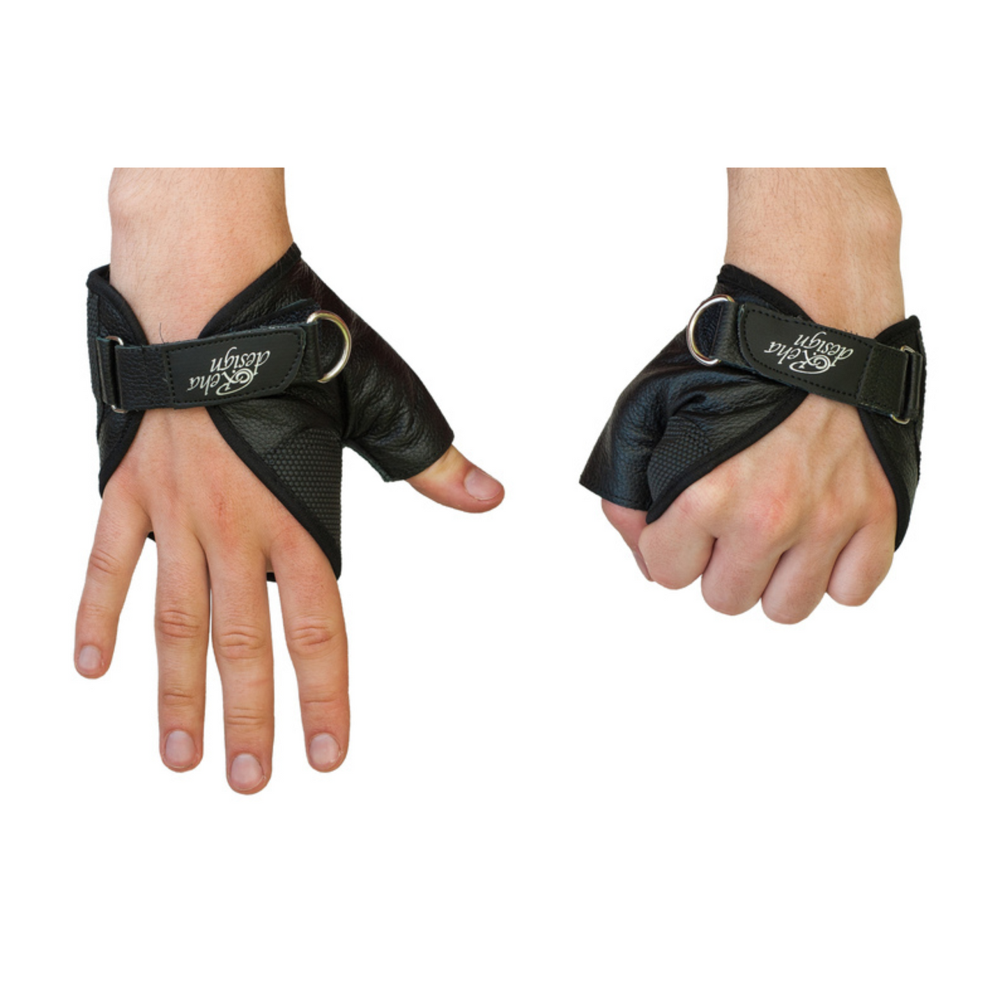 RehaDesign "Strap-N-Roll" Fingerless Wheelchair Gloves for Quadriplegics