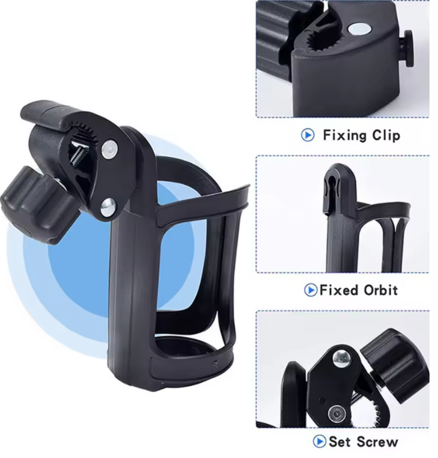 Bottle Holder for Wheelchairs