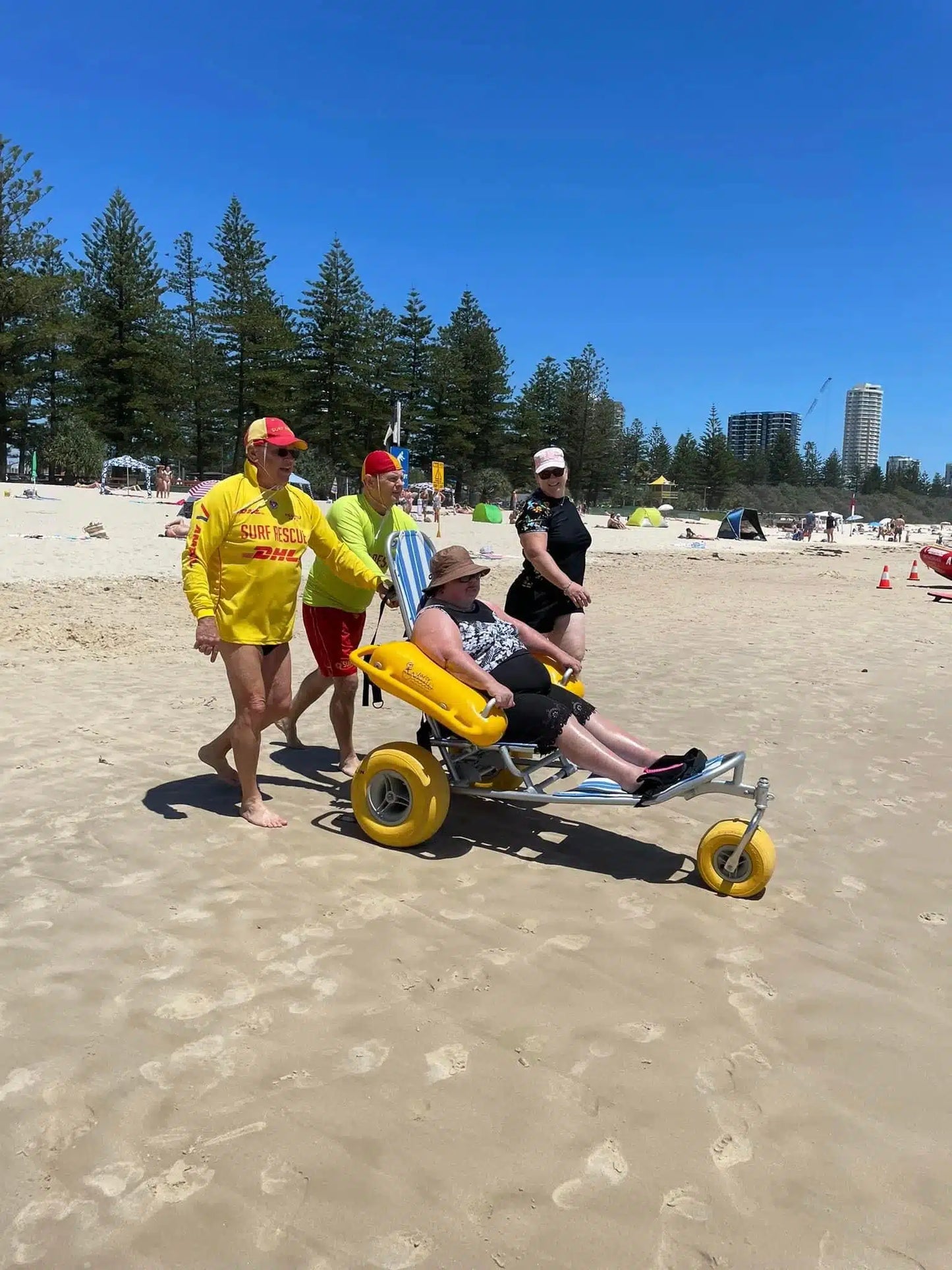 WATERWHEELS® Floating Beach Wheelchair