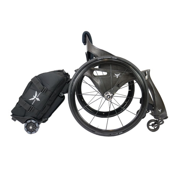 Phoenix System Trolley + Cabin Bag (Black) – Wheelchair Outfitters