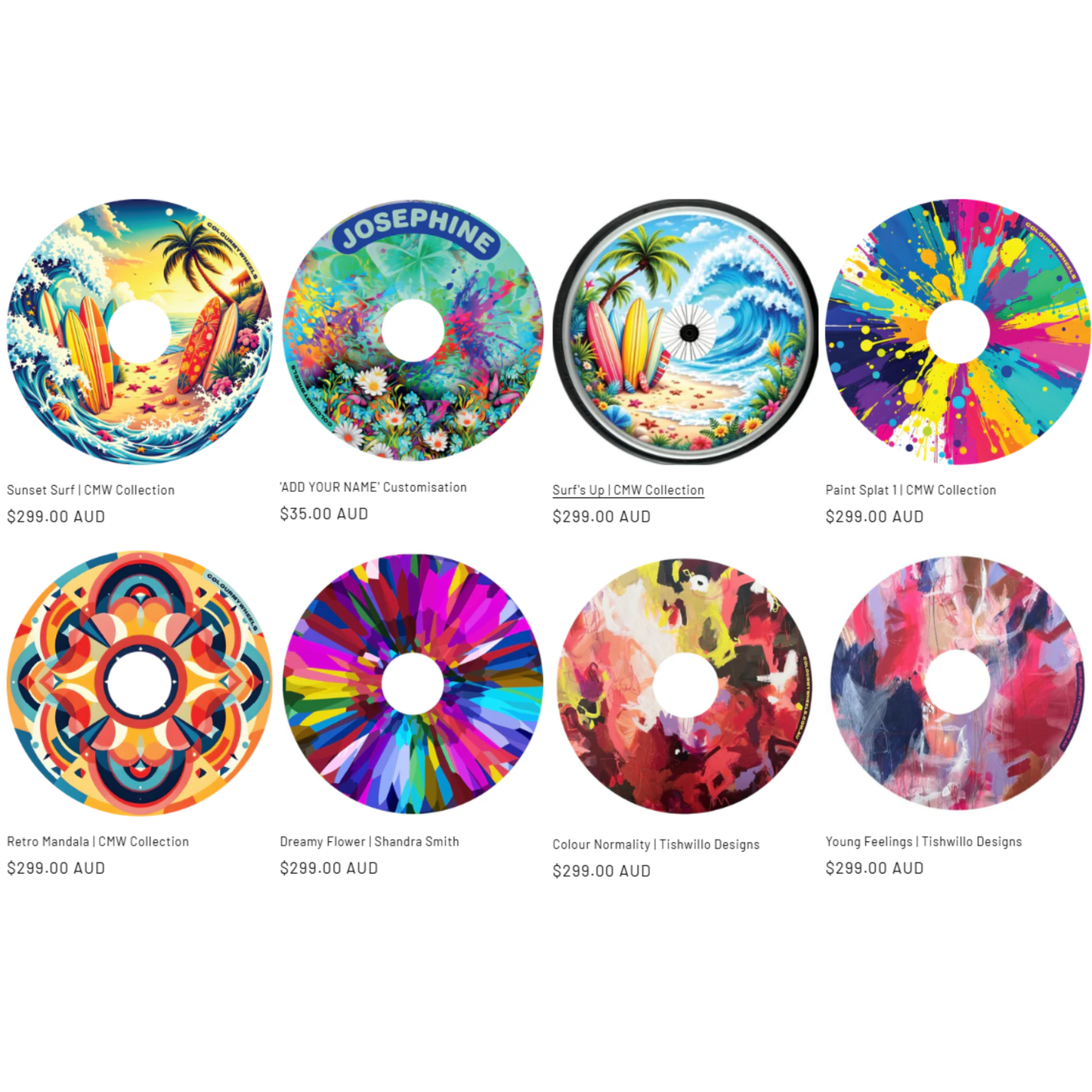 Colour My Wheels Wheelchair Wheel Covers