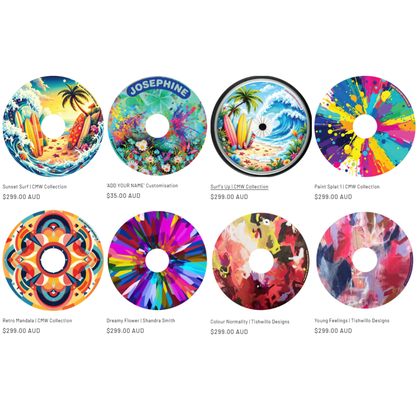 Colour My Wheels Wheelchair Wheel Covers