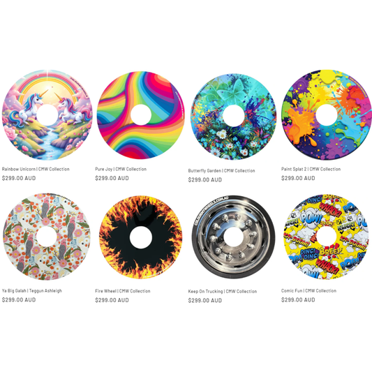 Colour My Wheels Wheelchair Wheel Covers