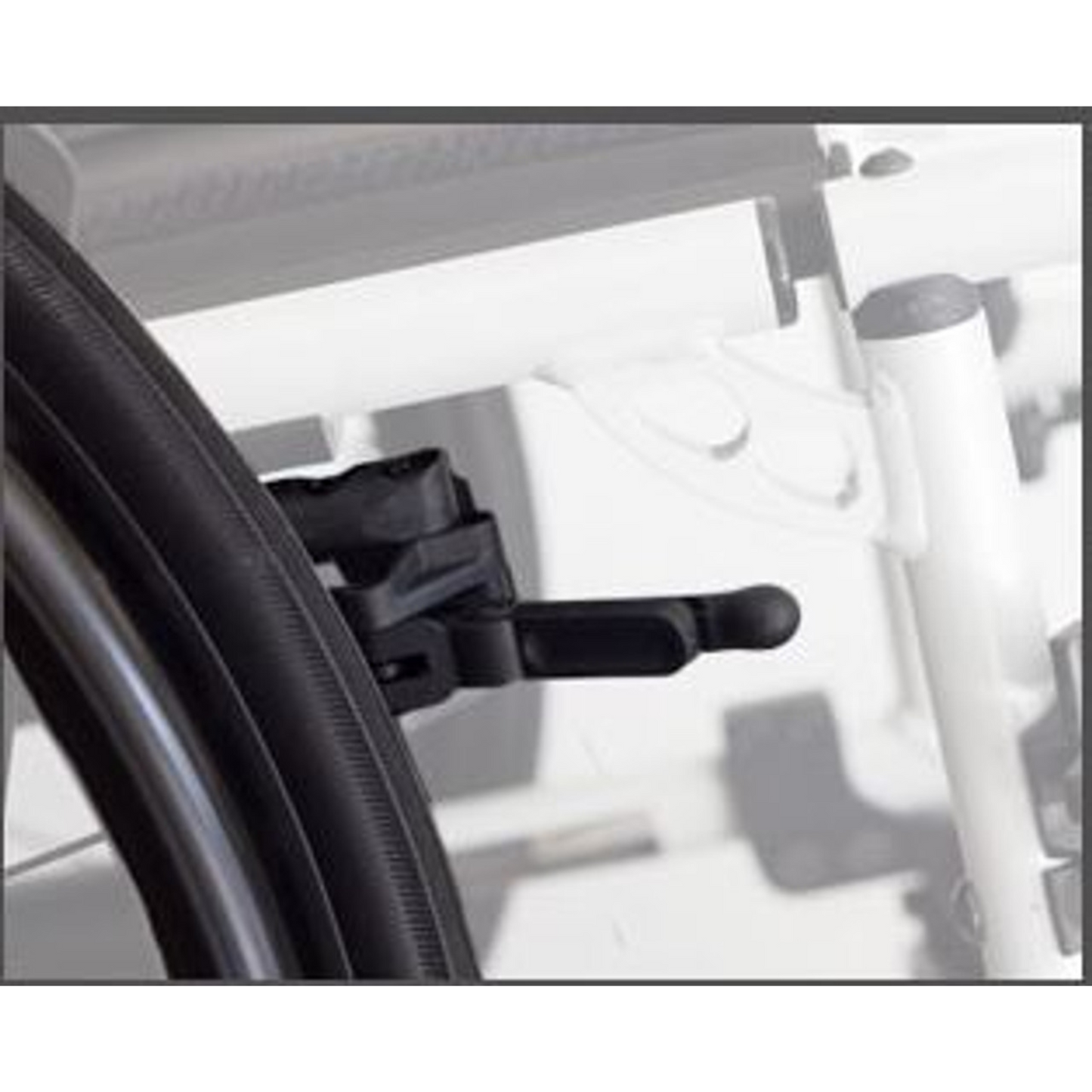 Composite Compact Scissor Lock Wheelchair Wheel Locks / Brakes (Singular)