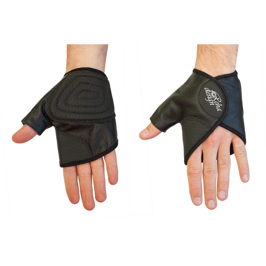 RehaDesign "Gator" Fingerless Wheelchair Gloves for Quadriplegics