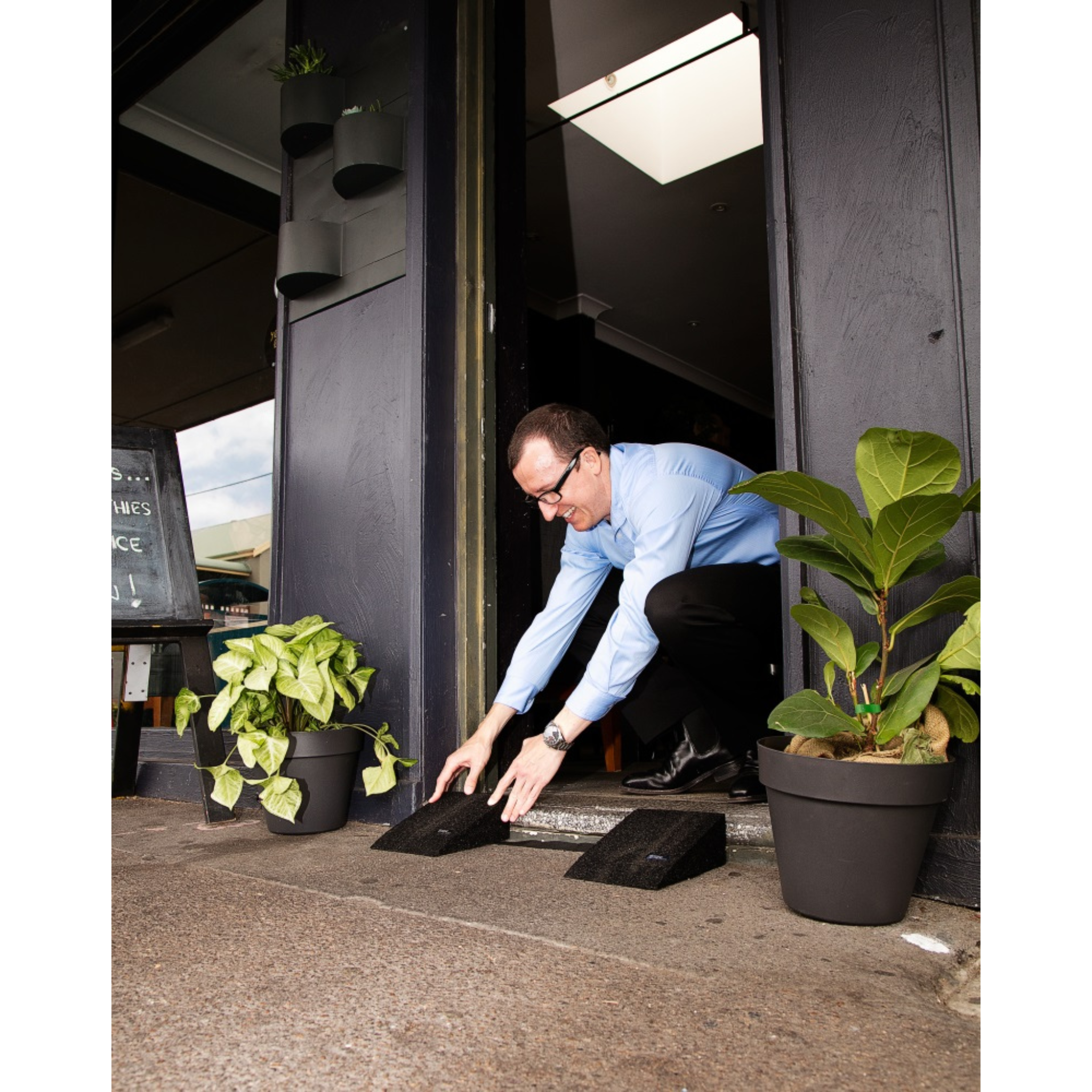 Personal Portable Rubber Wheelchair Ramps – Wheelchair Outfitters
