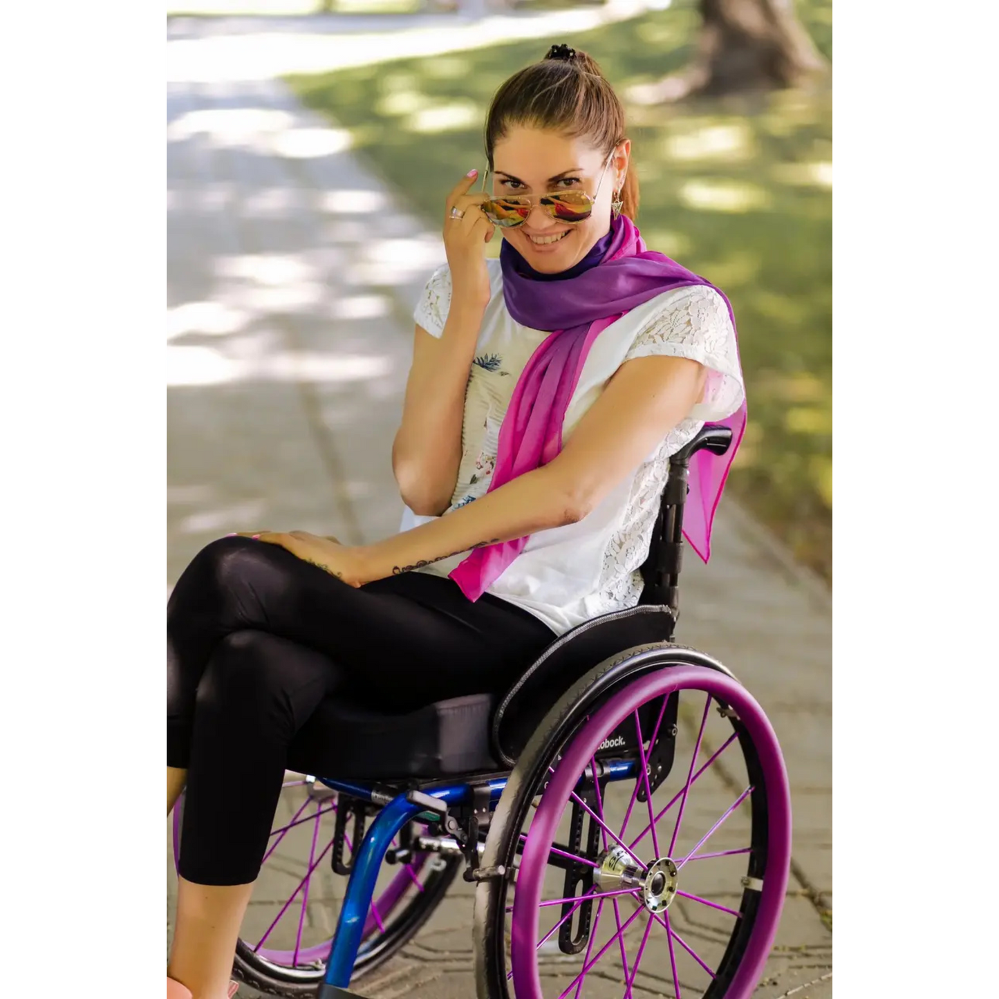 RehaDesign Ultra-Grrrip Wheelchair Push Rim Covers