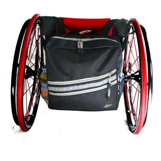 RehaDesign Wheelchair Backpack - Stash & Flash