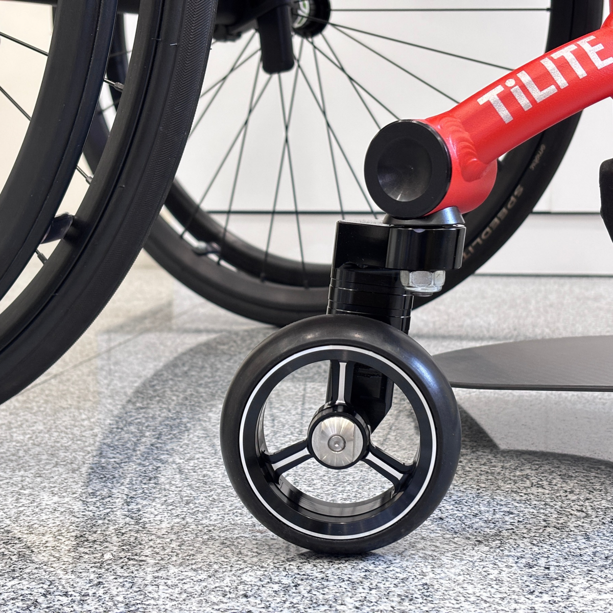 TOP GEAR Suspension Wheelchair Caster Forks – Pair
