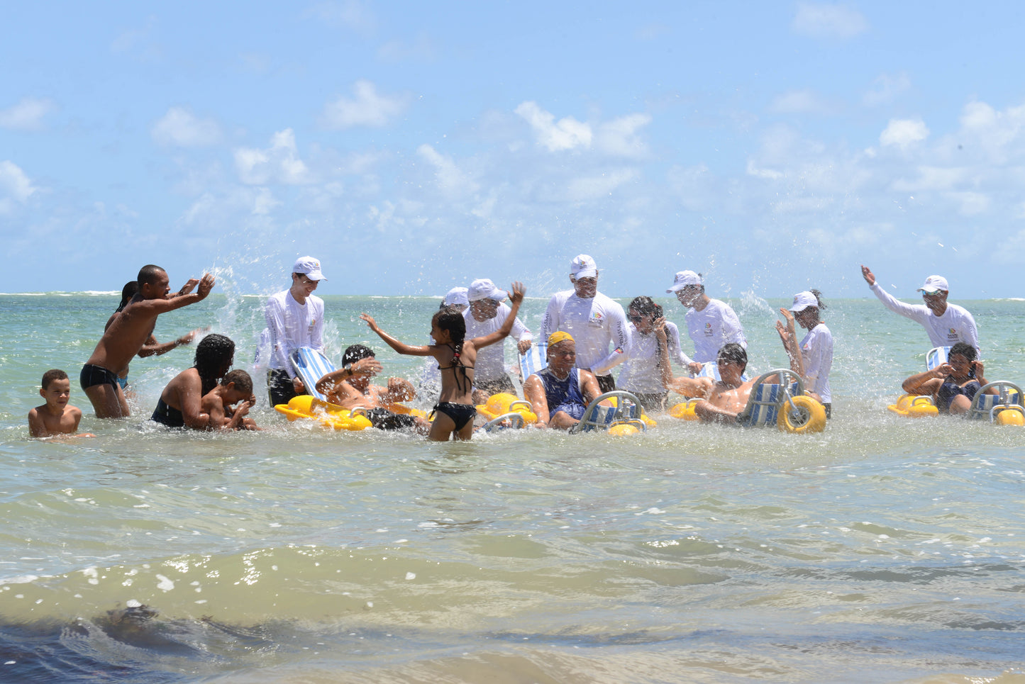 WATERWHEELS® Floating Beach Wheelchair