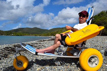 WATERWHEELS® Floating Beach Wheelchair